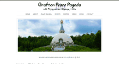 Desktop Screenshot of graftonpeacepagoda.org